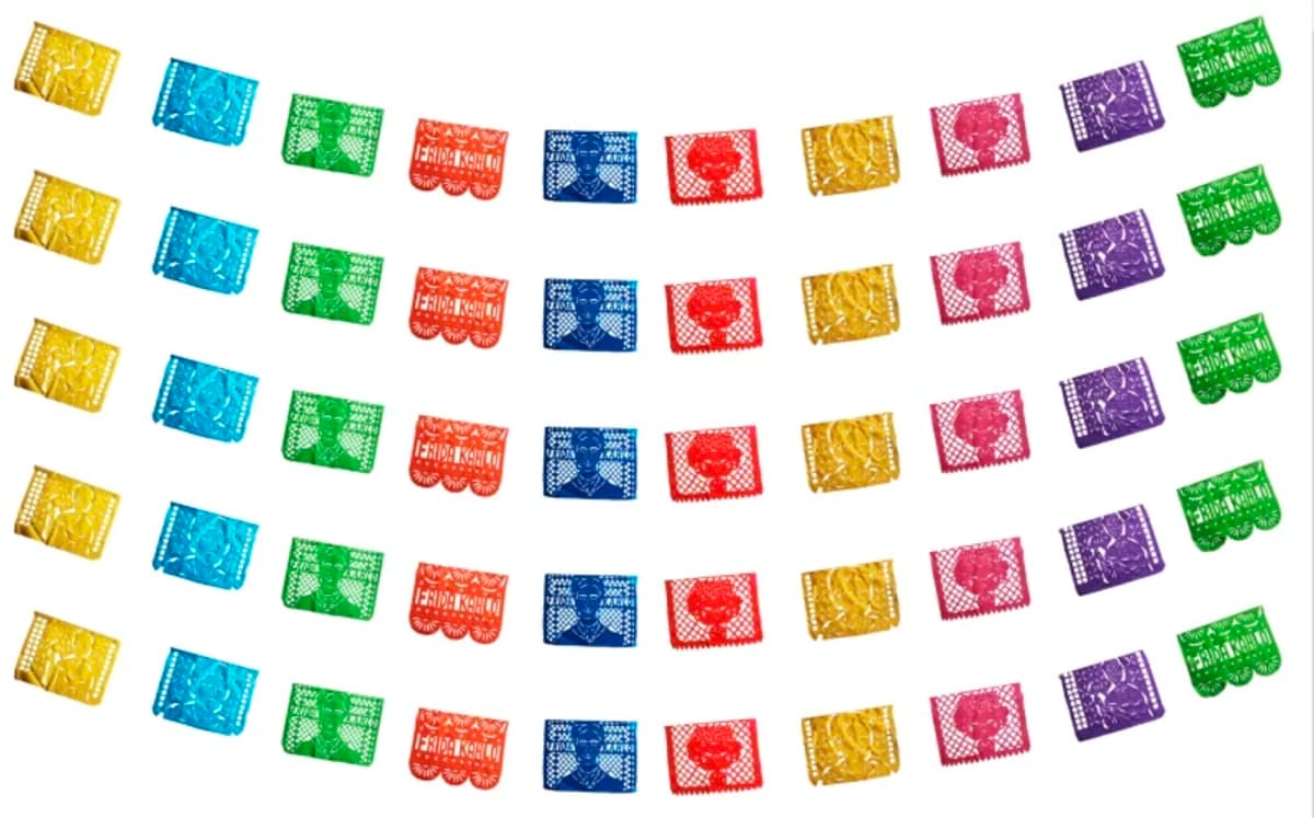 Papel Picado de Frida Kahlo Listo para Colgar | Decoramec - Fabricado en Huixcolotla Puebla por DecorameC Papel Picado Frida Kahlo lista para colgar - Papel Picado Auténtico DecorameC