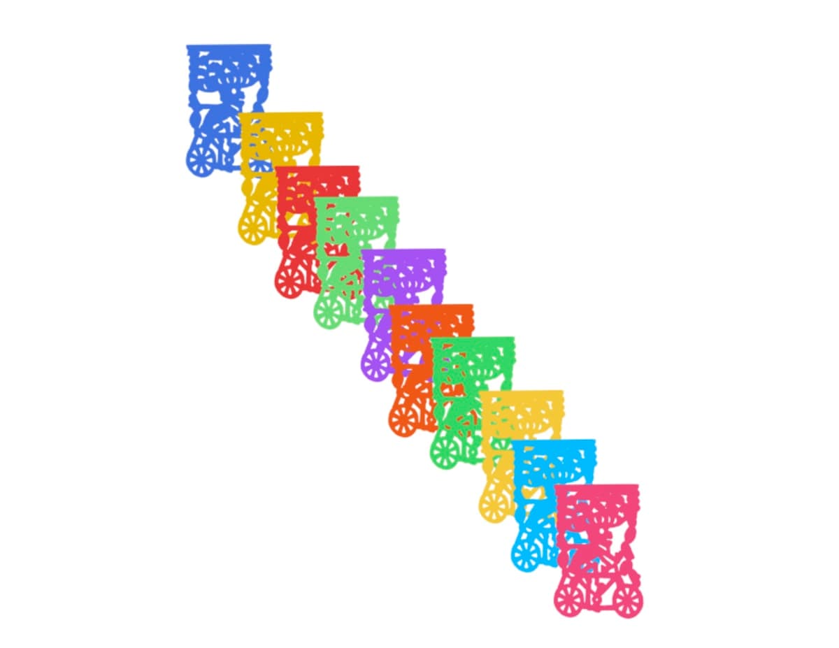 Plástico Picado de Día de Muertos Panadero | Envío Rápido - Fabricado en Huixcolotla Puebla por DecorameC Plastico Picado Dia de Muertos Panadero Envio Rapido y Seguro - Papel Picado Auténtico DecorameC
