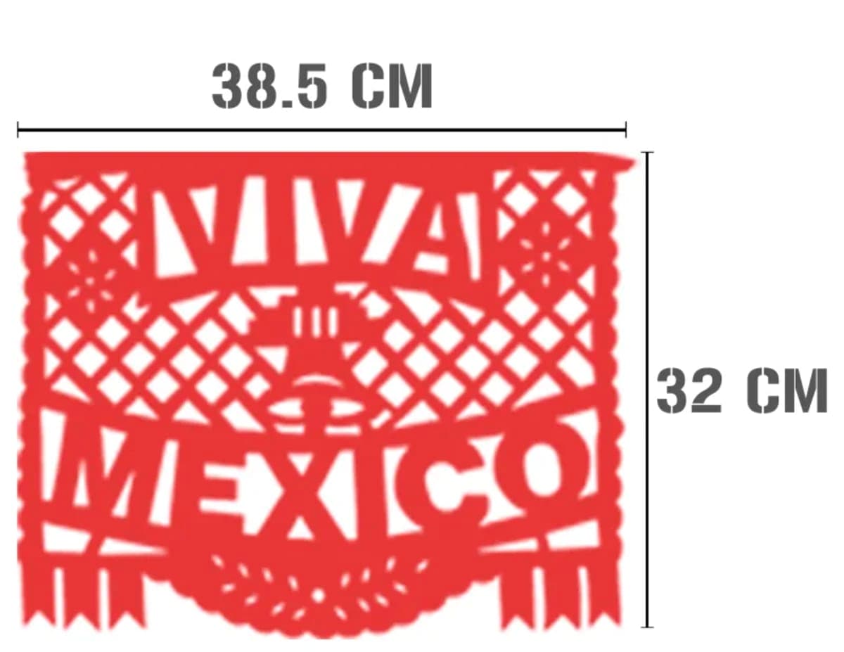 Tira de Plástico Picado Tricolor Fiestas Patrias - Fabricado en Huixcolotla Puebla por DecorameC Tira de Plastico Picado Fiestas PAtrias TRicolor Listas para Envio DECORAMEC - Papel Picado Auténtico DecorameC