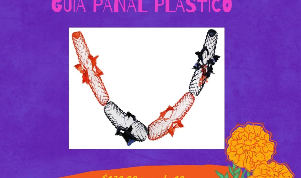 Guia Panal Plastico - Día de Muertos (Plastico) - Fabricado en Huixcolotla Puebla por DecorameC Guia Panal Plastico - Día de Muertos (Plastico) - Diseño - Papel Picado Auténtico DecorameC