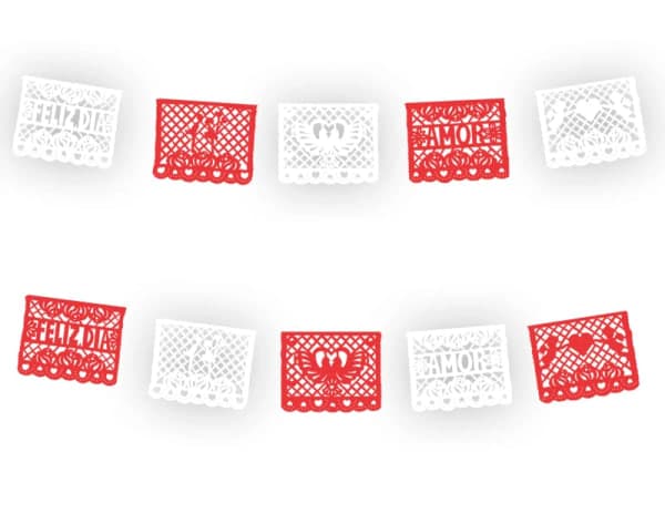 Enramada 14 de Febrero Día del Amor y la Amistad | Decoramec | Papel Picado DecorameC Huixcolotla Puebla ENRAMADA 14 DE FEBRERO DIA DE LA AMISTAD - Papel Picado Artesanal DecorameC
