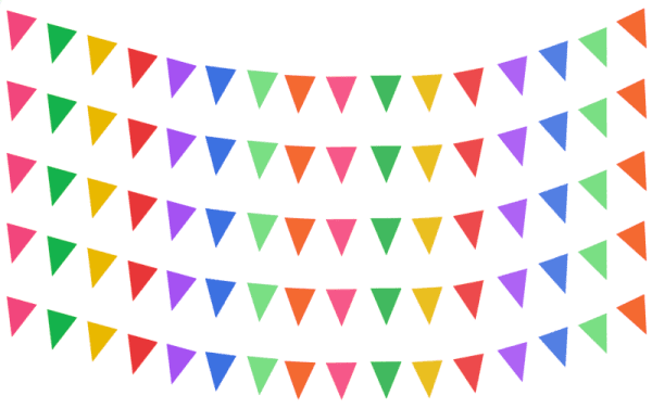 Banderín Liso de Colores en Tira de Plástico Picado | Papel Picado DecorameC Huixcolotla Puebla Banderin Liso Colores en tira de plastico picado Papel Picado - Papel Picado Artesanal DecorameC