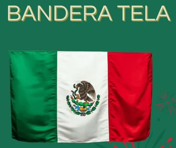 Bandera de Tela | Papel Picado DecorameC Huixcolotla Puebla Bandera de Tela - Papel Picado Artesanal DecorameC