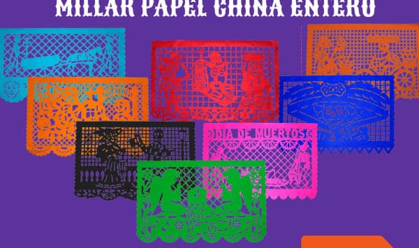 Millar Papel China Entero - Día de Muertos (Papel China) | Papel Picado DecorameC Huixcolotla Puebla Millar Papel China Entero - Día de Muertos (Papel China) - Diseño - Papel Picado Artesanal DecorameC