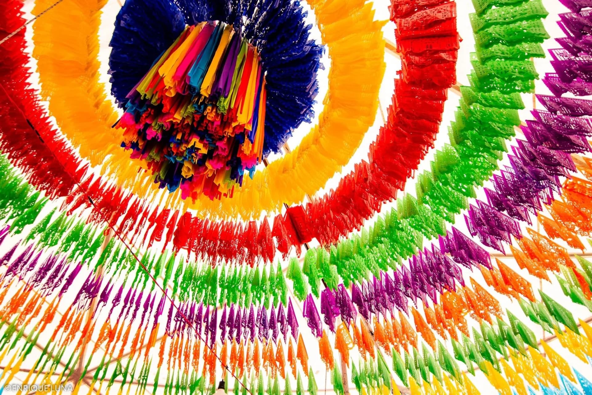 papel picado circulo