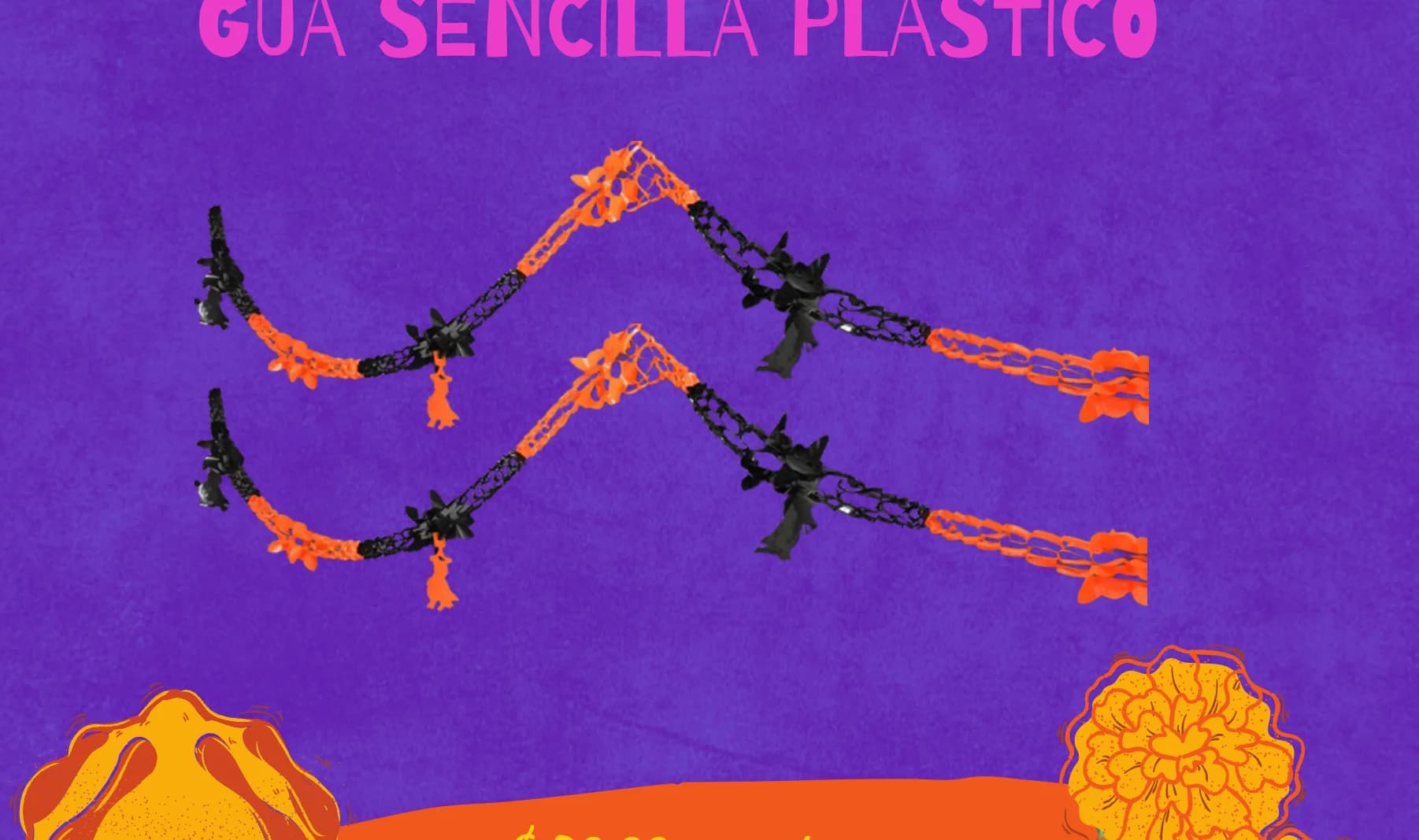 Guia Sencilla Plastico - Día de Muertos (Plastico) - Diseño